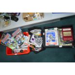 3x Crates of Rugby Programs and Books