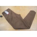 *Andrew Marc Brown Suede Finish Jeggings Size: Mx29”