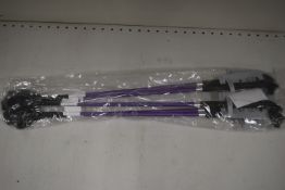 5x Purple & Black Riding Whips