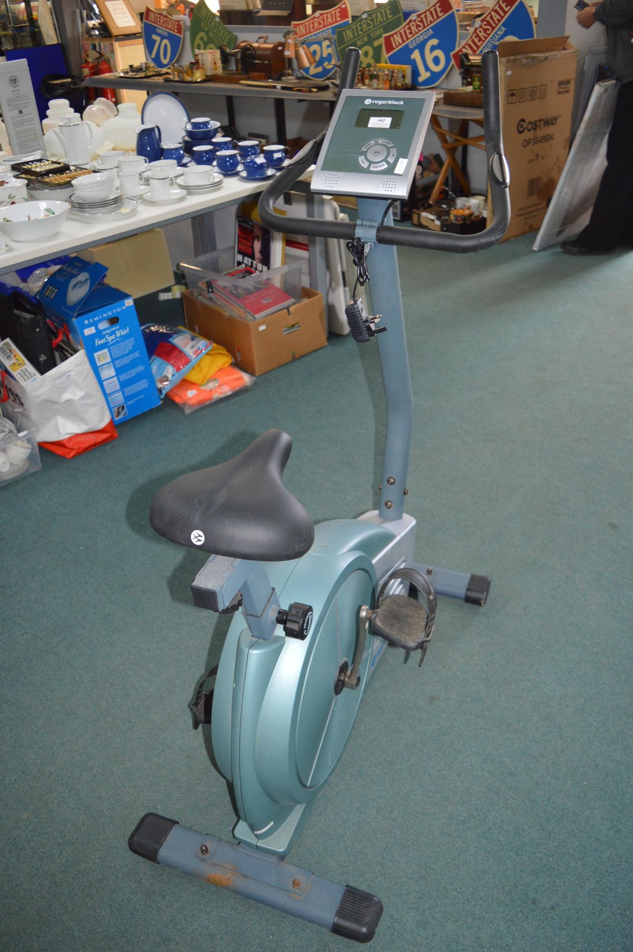 Roger Black Exercise Bicycle - Image 2 of 2
