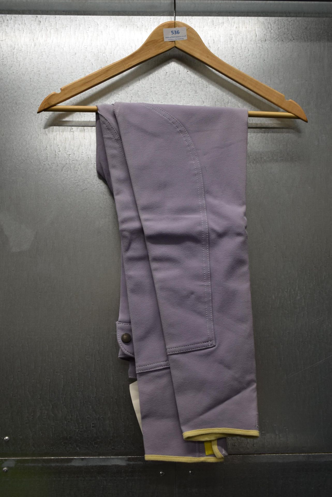 Lucinda Green Lilac Jodhpurs Size: 12