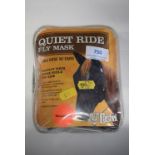 Quiet Ride Fly Mask Long Nose with Ears in Warm Blood