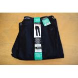 *Buffalo High Rise Straight Leg Stretch Black Denim Jeans Size: 16