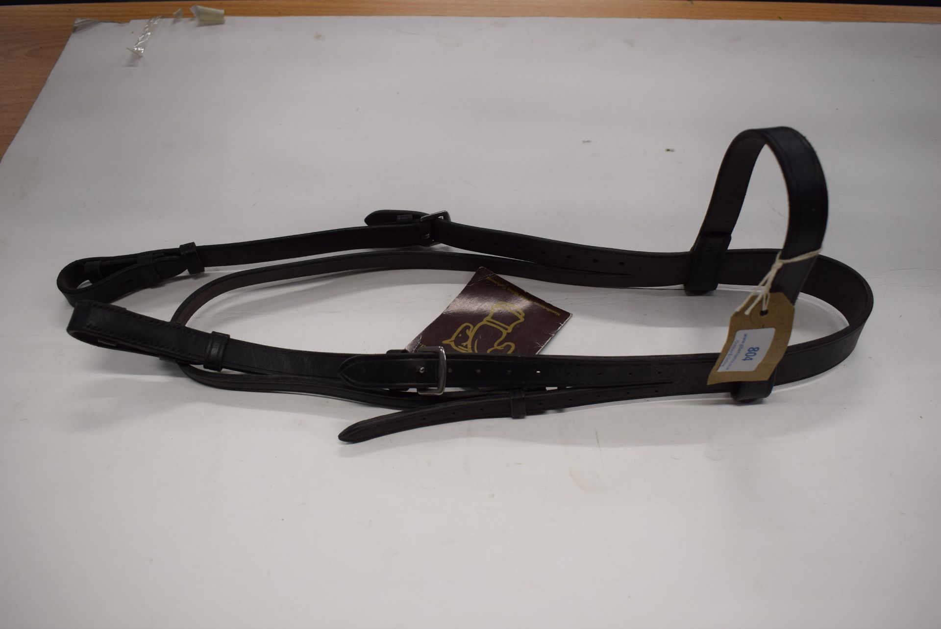 Sabre Embossed Headstall Flash Brow Band Cob Black