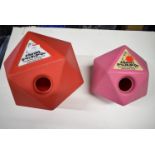 2x Equine Decahedrons Interactive Animal Toys