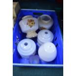 Vintage Glass Lampshades