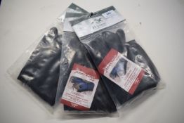3x Pairs of The Jammie Horse Range Grubbers Heavy Duty Gloves Size: L