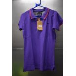 Jack Murphy Lady’s Hayes Polo Shirt in Violet Size: 12