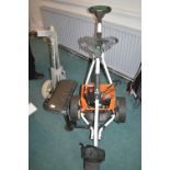 2x Golf Trolleys Including Stowmatic