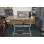 Brother B755 MK.3 Lockstitch Industrial Sewing Machine - Oil Filled Therefore Must Be Kept Upright
