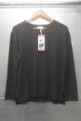 *Ella Moss Black Knit Lightweight Jumper Size: M