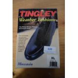 Tingley Moccasin Black Rubber Overshoes Size: XL (American 11.5-14)