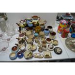 Collection of Torquay Moto Ware Teapots and Jugs etc.