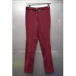 Gorringe Burgundy Jodhpurs Child’s 28 Regular