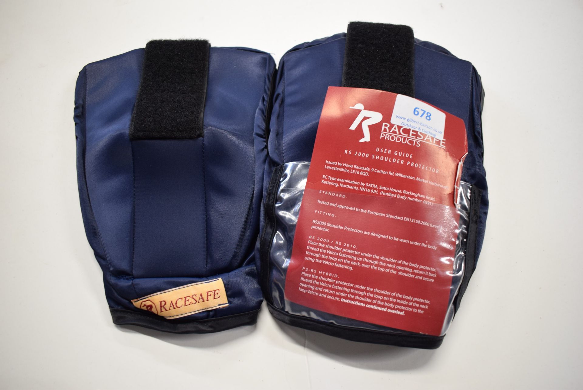 RaceSafe RS200 Shoulder Protectors Size: M