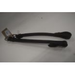 English Leather Cheek Straps 3/4” Black Full Size