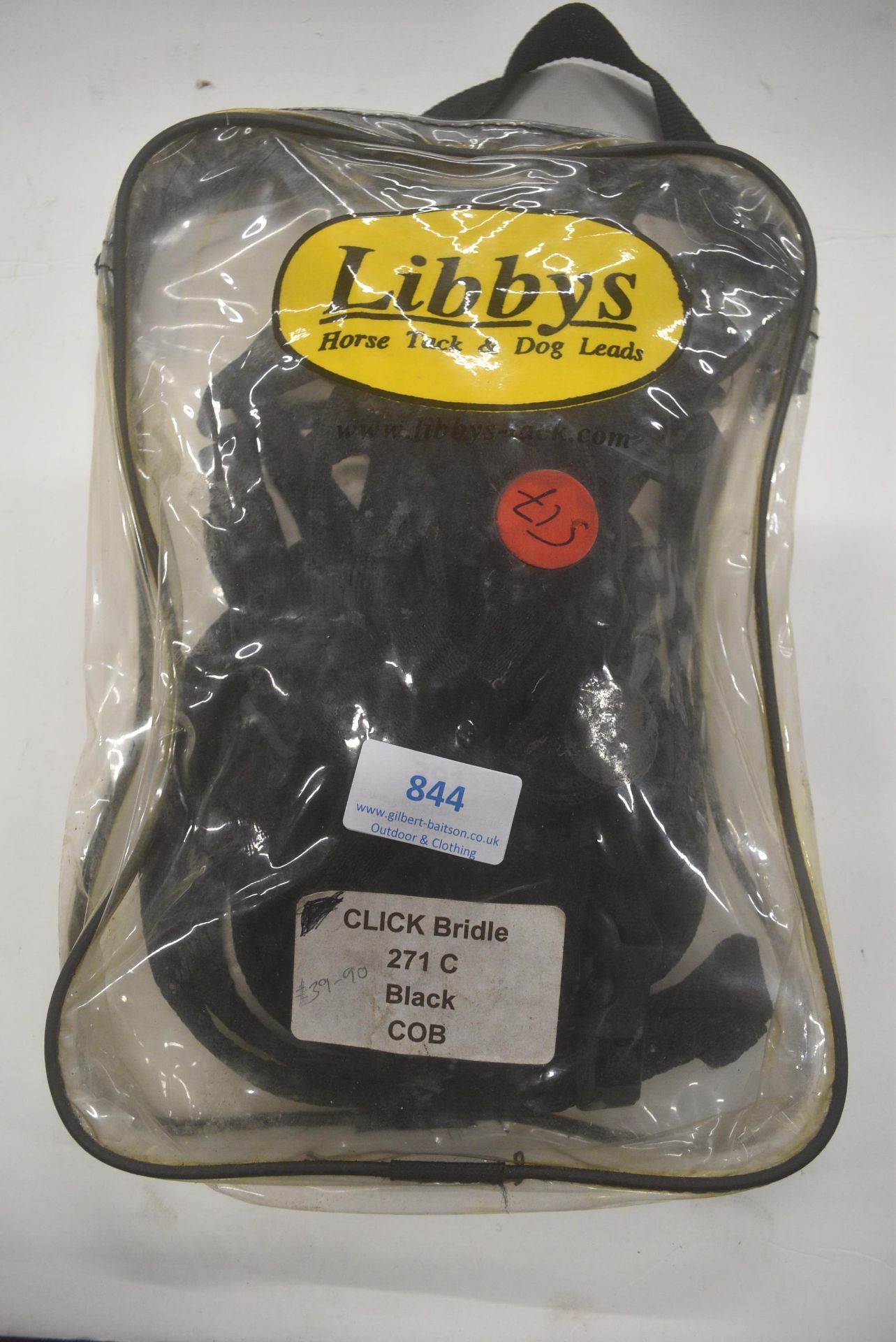 Libby’s Click Bridle 271C Black Cob
