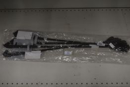 4x Black Riding Whips