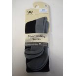Woof Wear Short Riding Socks with Bamboo Fibre Size: M 6-8.5