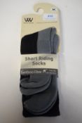 Woof Wear Short Riding Socks with Bamboo Fibre Size: M 6-8.5