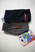 1x Poly Pads Warm Rider in Grey Size: M, and 1x Poly Pads Neck Wrap