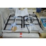 Diplomat Elite Stainless Steel Four Burner Gas Hob (new with packaging)