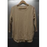 *Kirkland Lady’s Beige 3/4 Sleeve Top Size: M