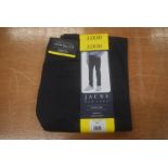 *Jachs New York Straight Fit Navy Five Pocket Trousers Size: 32x30