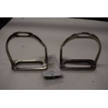 Pro Tac Bent Leg Safety Stirrups Size: 4.5”