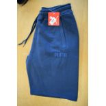 *Puma Navy Shorts Size: S
