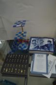 Star Trek Tridimensional Chess Set by Franklin Mint (complete with packaging)