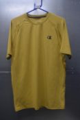 *Champion Moisture Wicking Short Sleeve Sports Top Size: M