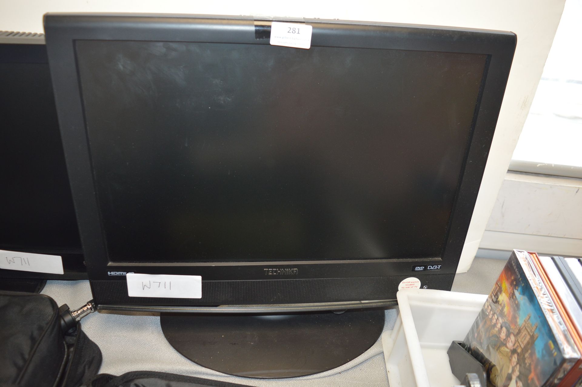 Technika 18” TV with Built-in DVD Player