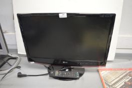 LG 22” TV with Remote