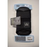 Woof Wear Club Brushing Boots in Black Size: M