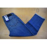 *DKNY Washed Denim Jeans Size: 10