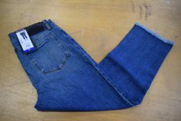*DKNY Washed Denim Jeans Size: 10