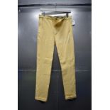Double Horse Yellow Jodhpurs Size: 32 Regular