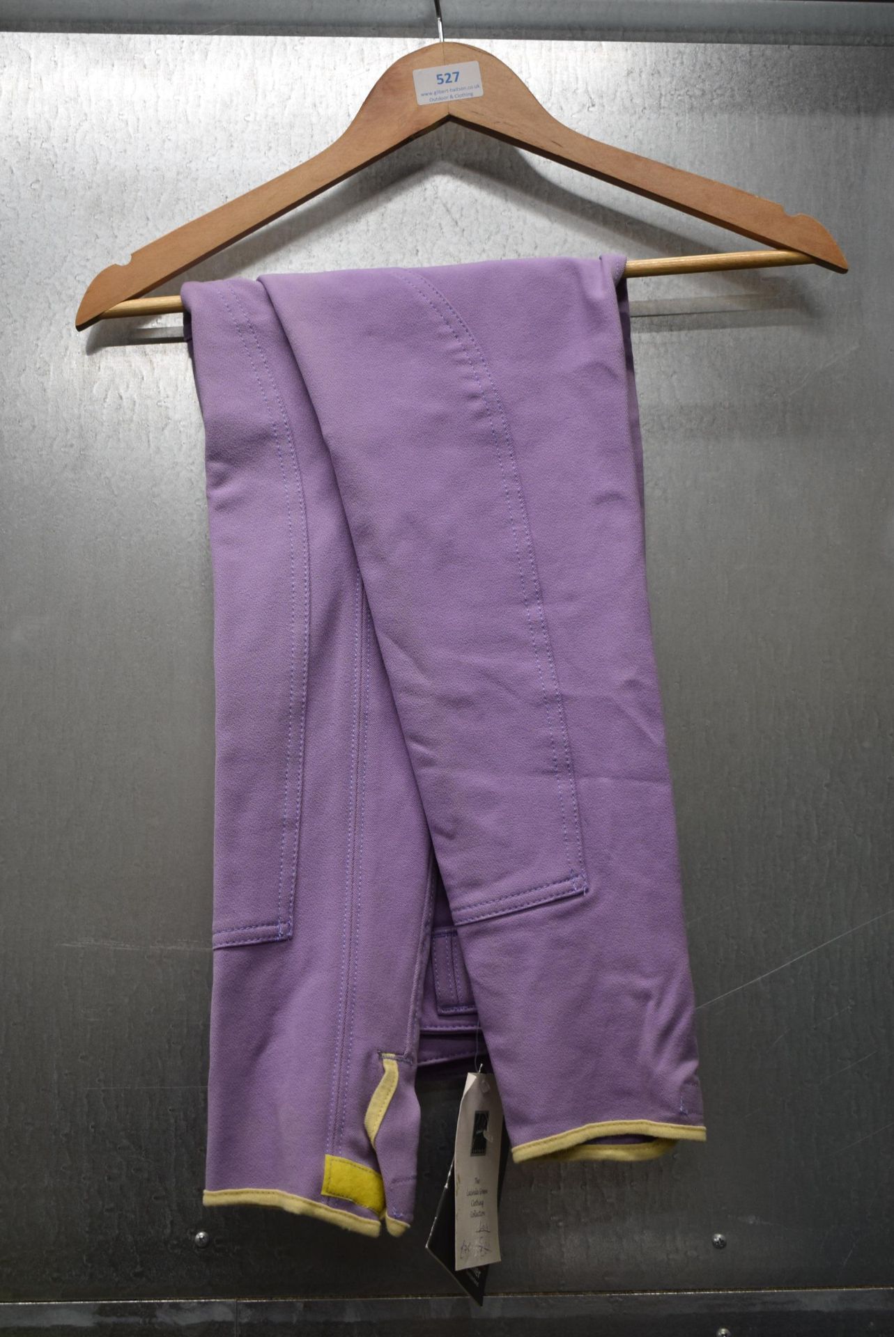 Schoeller Lucinda Green Lilac Breeches Size: 8