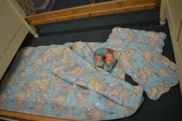 Map of the World Children’s Bed Set