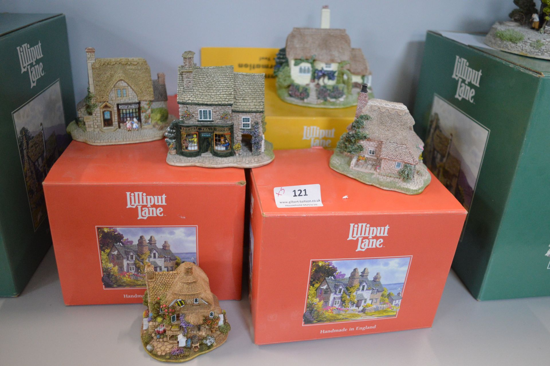 5x Lilliput Lane Cottages - Image 2 of 2