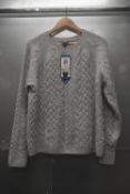 *Hilary Radley Grey Knitted Jumper Size: L