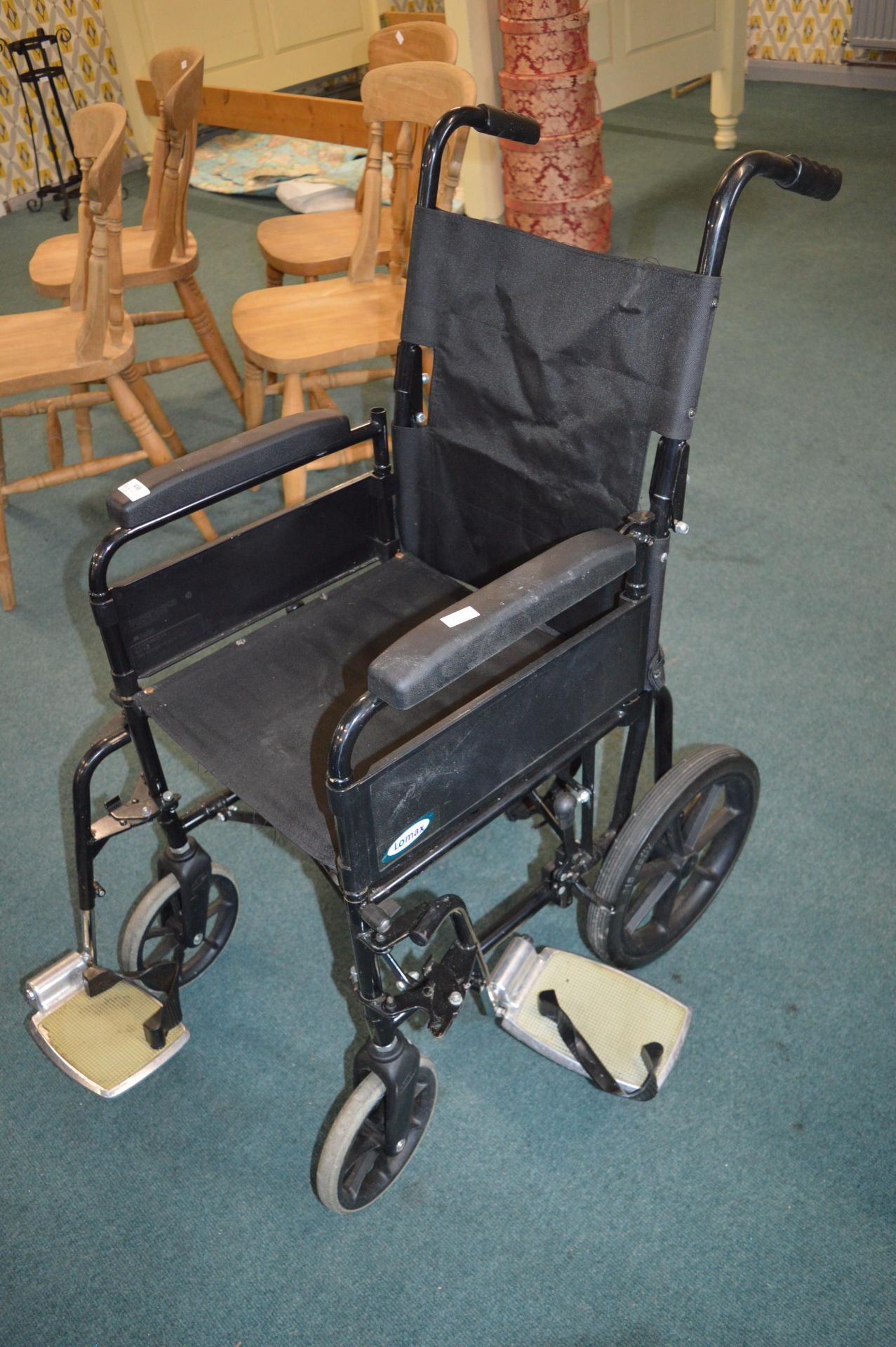 Folding Wheelchair - Image 2 of 2