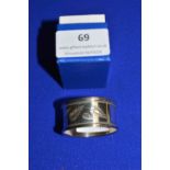 Hallmarked Sterling Silver Napkin Ring ~14g