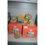 5x Lilliput Lane Cottages