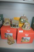 5x Lilliput Lane Cottages