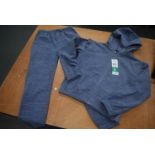 Andy & Evan 2pc Loungewear Set in Navy Heather Age: 8 years