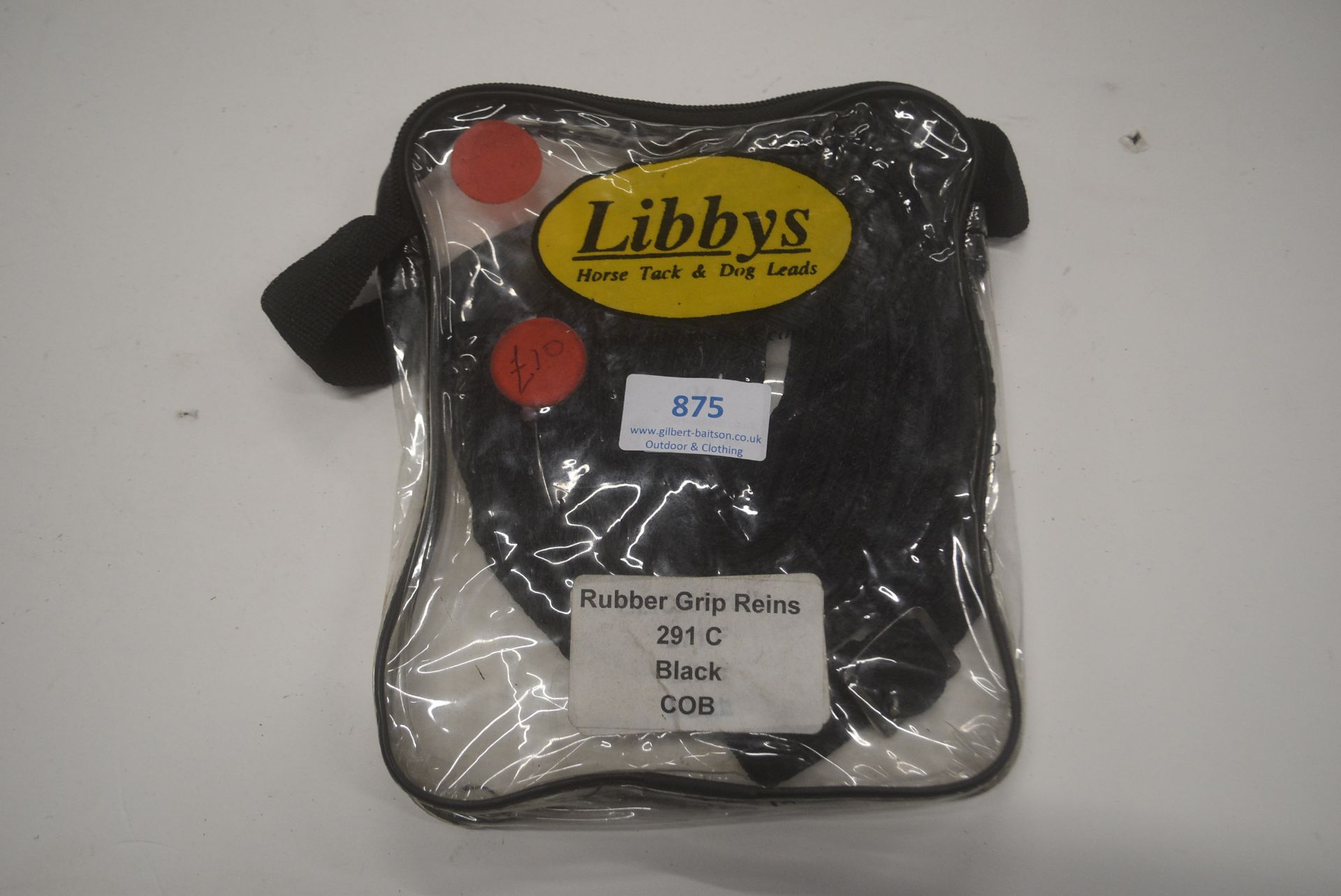 Libby’s Rubber Grip Reigns 291C in Black Size: Cob