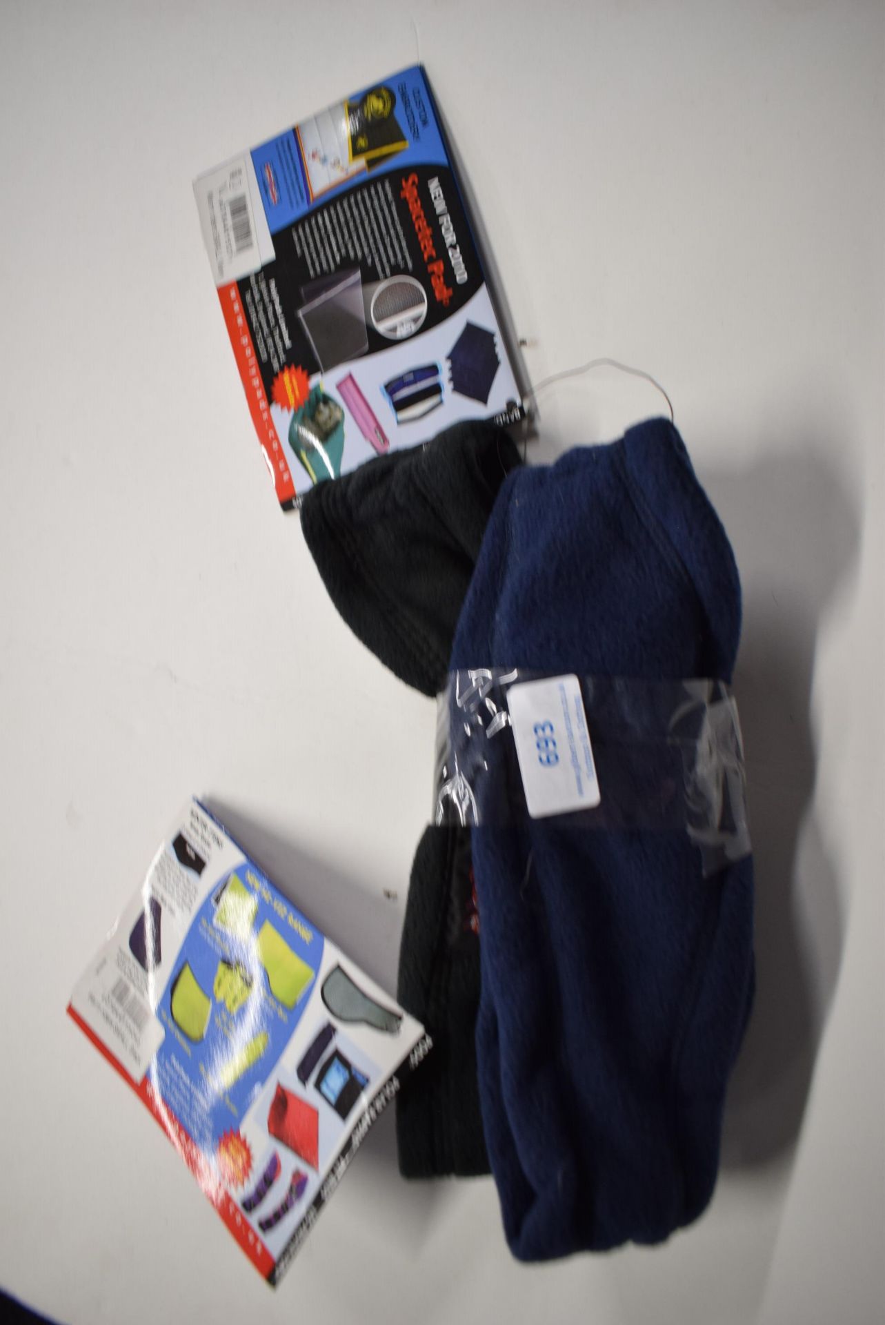 2x Poly Pads Warm Riders Size: S (1x black, 1x navy)