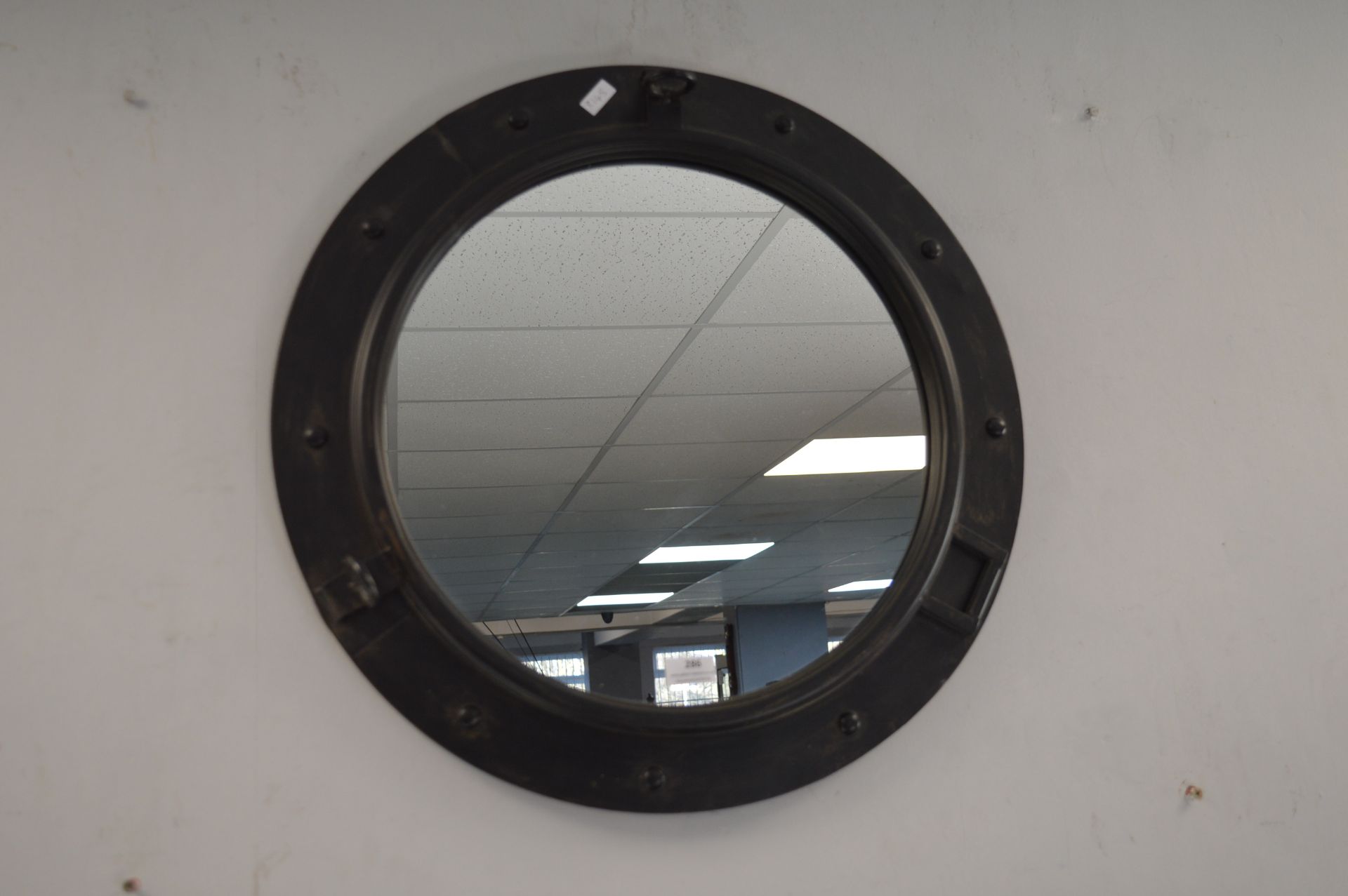 Porthole Style Circular Mirror - Image 2 of 2